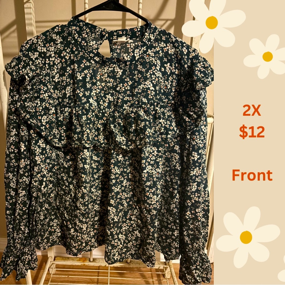 2X Ana (A new approach) Long Sleeve Blouse